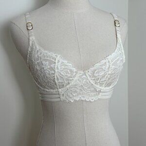 NWT Stella McCartney White Isabel Floating bra, 34B